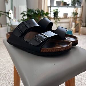 Black Birkenstocks